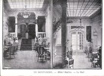 CPA Le Mont Dore Hotel Gallia Le hall