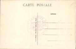 Taladro de la POSTAL de la VENDIMIA de Compiegne Carreiour del armisticio de Militaria