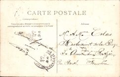 VINTAGE POSTCARD Crue Of the Seine Separate Manufacture