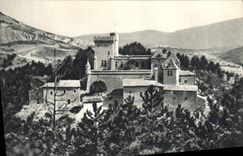VINTAGE POSTCARD Aulan View the Castle