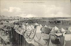 CPA Panorama de la Plage des Sables d'Olonne