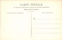 Panorama de la POSTAL de la VENDIMIA de la playa de Sables d'Olonne