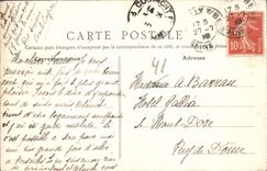 VINTAGE POSTCARD Neuilly sur Seine Town hall Room of the Marriages