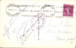 CPA Chamonix Mont Blanc Teleferique Brevent