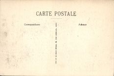 VINTAGE POSTCARD Seas Les Bains the Beach and Villas