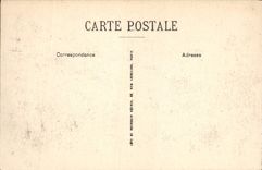 VINTAGE POSTCARD Seas Les Bains the Beach and the Casino