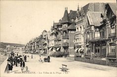 CPA Mers Les Bains Les Villas de la Plage