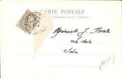 VINTAGE POSTCARD Montargis Turn of the church of the Madeleine