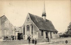 CPA Sens Eglise Saint Maurice Cote rue de l'Yonne 