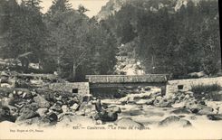 CPA Cauterets Le Pont du Peguere