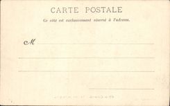 VINTAGE POSTCARD Cauterets the Bridge of Peguere