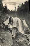 VINTAGE POSTCARD Cauterets Cascades of Lutour Chute higher