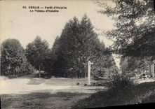 CPA Senlis Foret d'Halatte Le Poteau d'Halatte