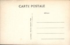 CPA Senlis Foret d'Halatte Le Poteau d'Halatte
