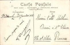 VINTAGE POSTCARD Montpellier View