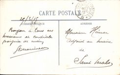 CPA Guerre Arras Le Lion D'Arras 