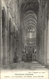 VINTAGE POSTCARD Amiens Cathedral Interior Overall picture
