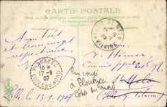 VINTAGE POSTCARD Lille Town hall