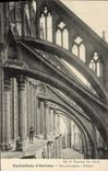 VINTAGE POSTCARD Cathedral of Amiens paring Arcs Chorus