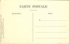 VINTAGE POSTCARD Cathedral of Amiens Gallery of the Bell ringers detail