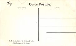 VINTAGE POSTCARD Memling the Hunting of Sainte Ursule Bruges Holy Hospital Jean