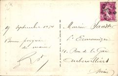 CPA Lanterne du Chateau de Chambord