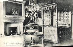 CPA Pau Le Chateau Chambre ou est ne Henri IV