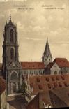 VINTAGE POSTCARD Selestat Cathedral St Georges