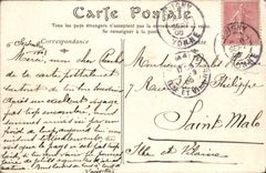 CPA Joigny Vue prise de l'Eglise Saint Jean