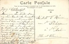 VINTAGE POSTCARD Joigny the Holy Quay Florentin