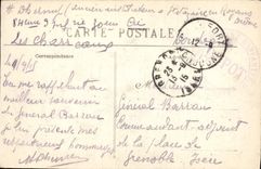 CPA Hautefort Entree du Chateau