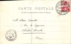 VINTAGE POSTCARD Last Basins of Doubs