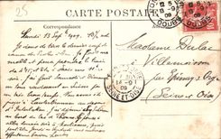 VINTAGE POSTCARD Tram Forts of Joux and Larmont