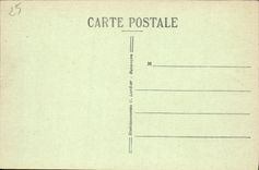 VINTAGE POSTCARD Besancon Les Bains Interior of the Church Saint Pierre