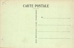 VINTAGE POSTCARD Besancon Les Bains Interior of the Cathedral Jean Saint