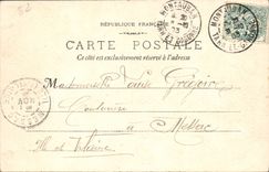 VINTAGE POSTCARD Montauban Bridge of the Railroad Albaredes