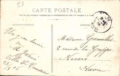 POSTAL Hyeres Almanarre de la VENDIMIA