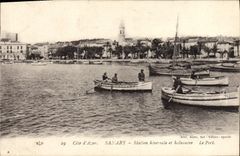 CPA Sanary Station Hivernale et balneaire le port Bateaux