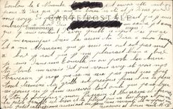 VINTAGE POSTCARD Toulon Monument of Pierre Puget Public garden