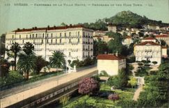 CPA Hyeres Panorama De La Ville haute 