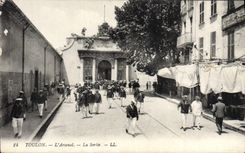 CPA Toulon L'Arsenal La sortie Militaria