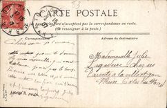 CPA Toulon Le quai de Cronstadt Bateau Coiffeur