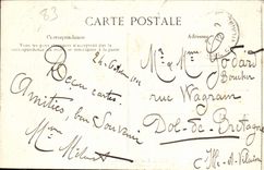 CPA Toulon Place de la Liberte Allee des palmiers Enfants