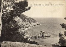 CPA Bandol Sur Mer Rocher la Galere