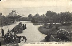 VINTAGE POSTCARD San Salvadour VAr the Garden