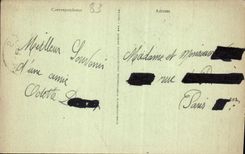 CPA San Salvadour L'Hotel et le Chateau