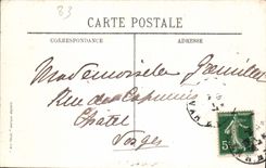 VINTAGE POSTCARD Mourillon First Rays