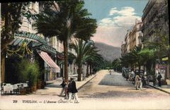 CPA Toulon L'Avenue Colbert