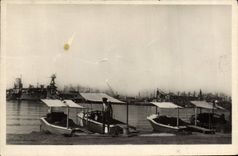 MODERN CARD Toulon the Port Boats