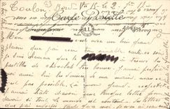 VINTAGE POSTCARD Toulon New Barracks and Panoramic sight